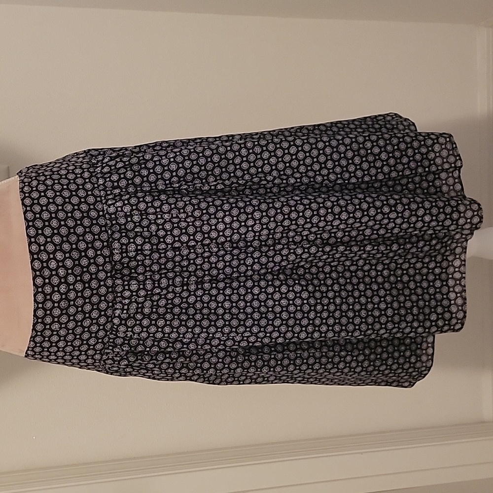 Banana Republic Thick Waistband Patterned A-Line Skirt. Size 6, EUC